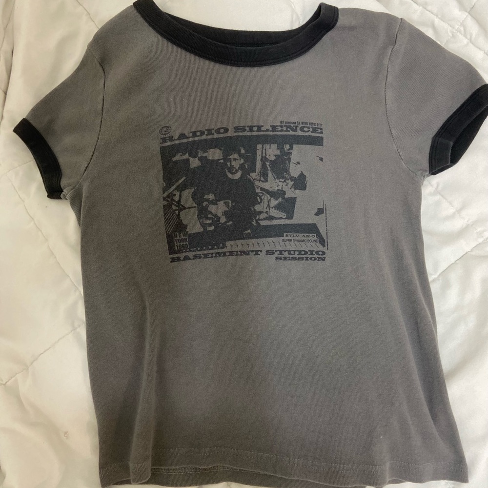 Brandy Melville Radiosilence Baby Tee